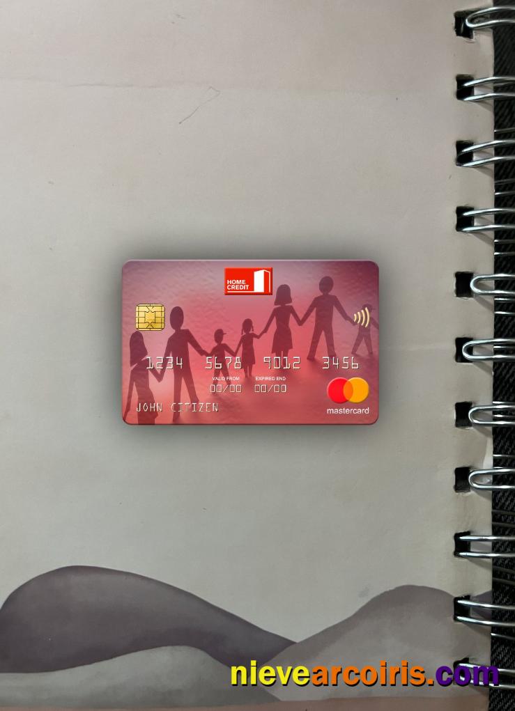 Russia Home Credit bank mastercard photolook